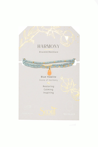 Teardrop Stone Wrap Bracelet