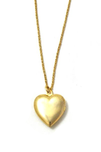 You Have My Heart Gold Velvet Locket