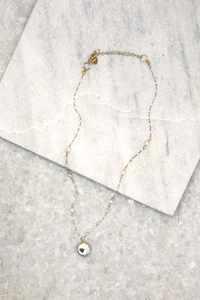 Pearl Charm Necklace