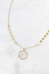 Hexagon Shell Necklace