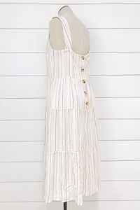 June Tiered Midi Dress