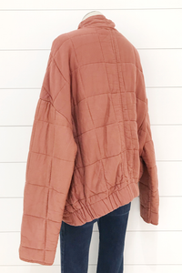 Keep Me Warm Knit Puffer Jacket
