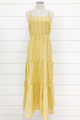 Lana Tiered Linen Dress