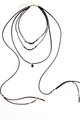 Leather & Bead Layered Necklace - House of Lucky