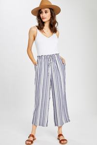 Lexington Drawstring Cropped Pant