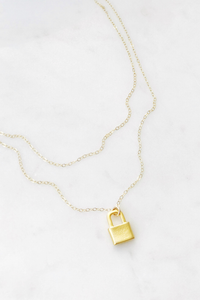 Lock It Up Necklace