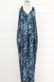 Midnight Racer Back Maxi Dress
