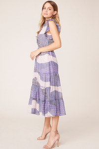 All Mixed Up Midi Dress