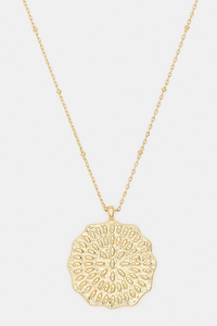Mosaic Coin Necklace
