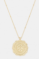Mosaic Coin Necklace