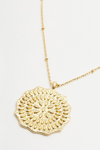 Mosaic Coin Necklace