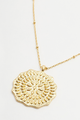 Mosaic Coin Necklace