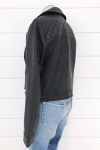 Motor Of Fact Vegan Leather Jacket