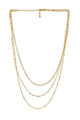 Multi Chain Mix Layered Necklace