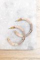 Multi Tone Bead Hoops