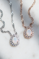 Tear Drop Opalite Necklace