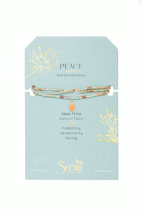 Teardrop Stone Wrap Bracelet
