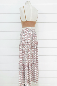 Peacock Maxi Skirt