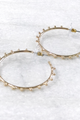 Pin Drop Gold Hoops