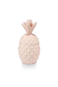 Coconut Milk Mango Ceramic Pineapple Candle