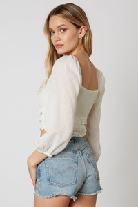 Pretty Puff Sleeve Top