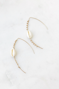 Puka and Bead Earring