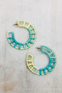 Raffia Wheel Hoop