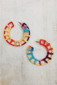 Raffia Wheel Hoop