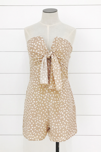 Warm Nights Tube Top Romper