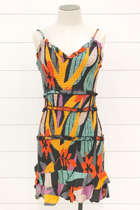 Rouched Mini Dress