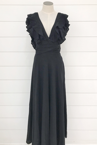 Ruffle Maxi Dress