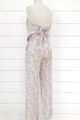 Safari Sleeveless Tie Back Jumpsuit