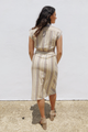 Sahara Button Front Midi Skirt