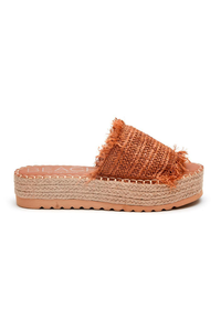Seashell Platform Sandals
