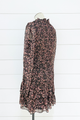 Isabella Floral Print Smocked Mini Skirt