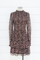 Isabella Floral Print Smocked Mini Skirt