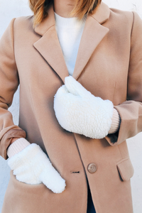 Shearling Mittens