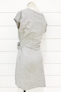 Side Tie Tee Dress