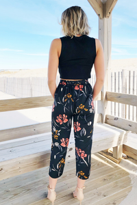 Sleeveless Mock Neck Top