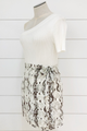 Snake Eyes Mini Wrap Skirt