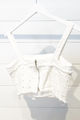 So Fetch Distressed Crop Top