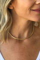 So Gold Bead Necklace