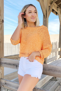 Springy Crop Sweater