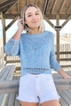 Springy Crop Sweater