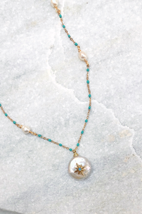 Pearl Charm Necklace