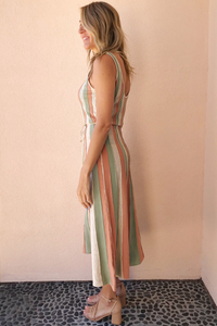 One World Stripe Maxi