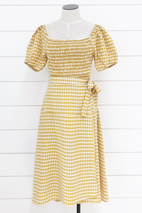 Sunset Strip Gingham Skirt