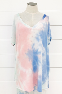 Suns Out Tie Dye Top