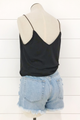 Spaghetti Strap Ribbed Tank