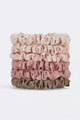 Ultra Petite Satin Scrunchies - 6pc
